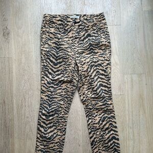 🐯Good American Good Waist Crop Tiger Jeans